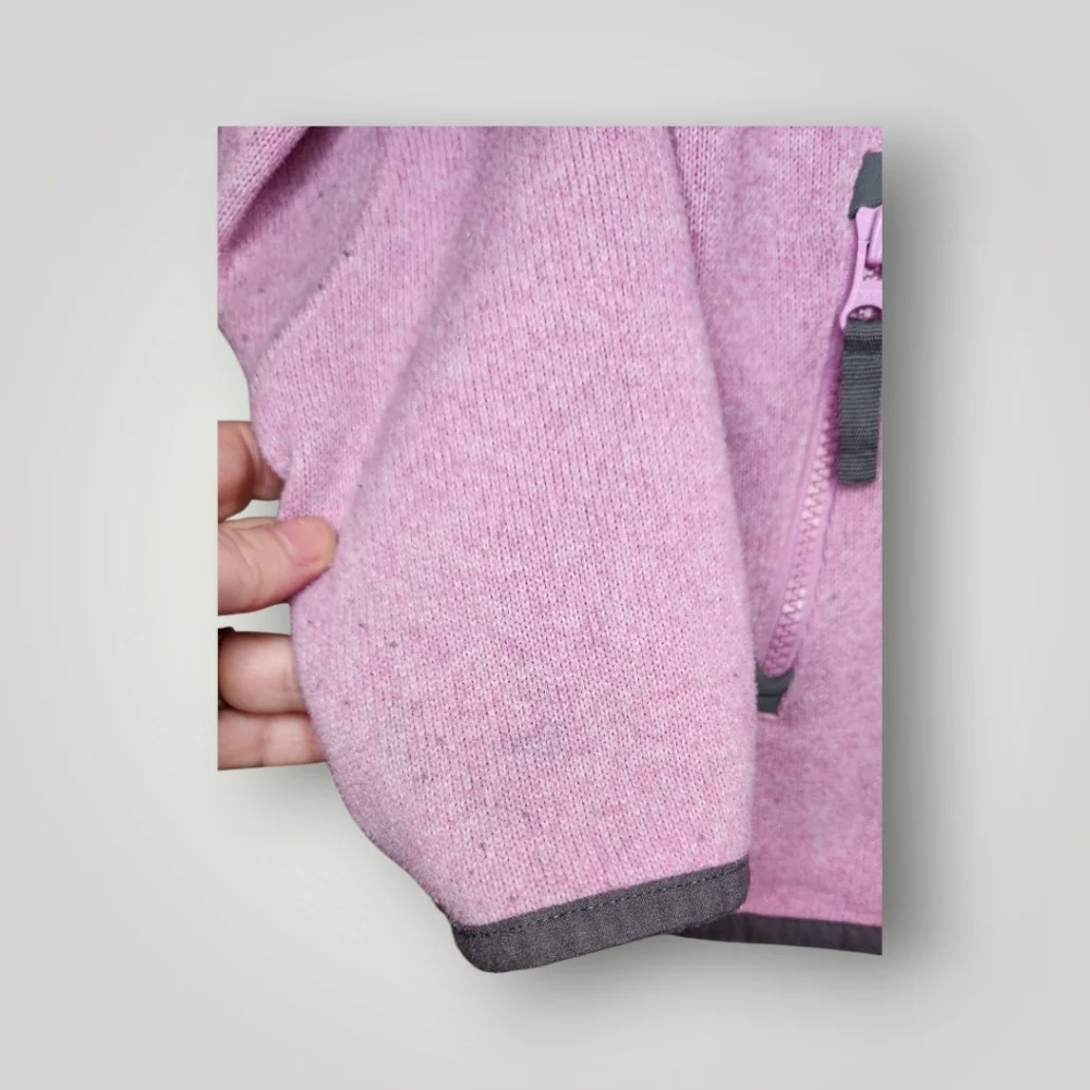 Lands' End Pink Sweater jacket Youth Sizs m 10 12